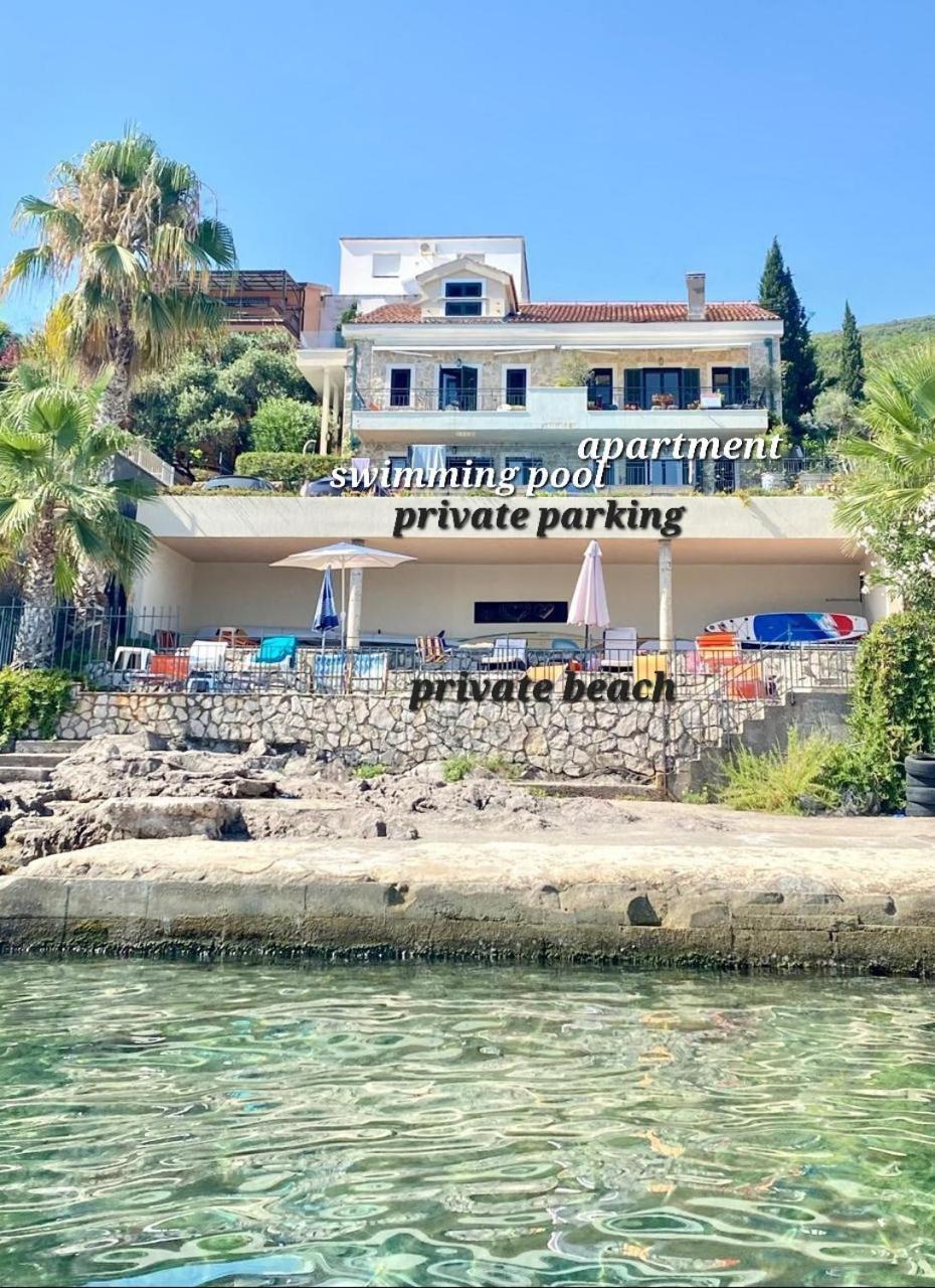 Apartment Tri Kiparisa Tivat Exterior foto